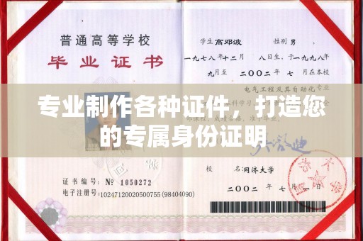 句容专业制作各种证件，打造您的专属身份证明
